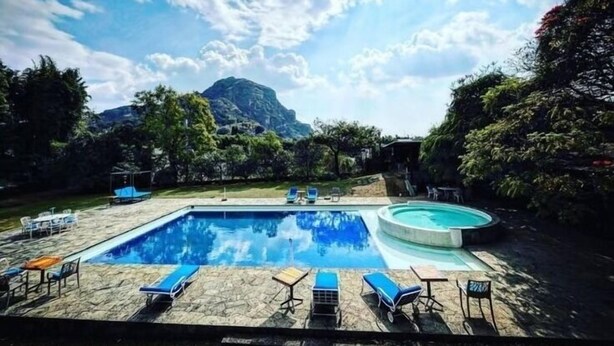 Pool - Hospedaje Los Cruxes Tepoztlan (Tepoztlán)