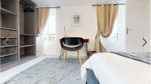 1 bedroom, desk, iron/ironing board, travel cot - 42 M2 DESIGN LUXE # Plein centre# BESTOFBO1 (Fontainebleau)