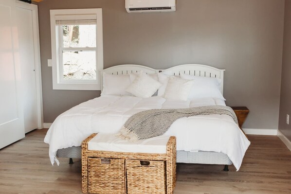 1 makuuhuone, silitysrauta/-lauta, Wi-Fi, vuodevaatteet