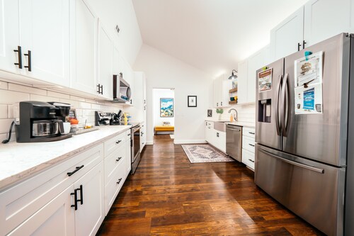 The Blue Door Bentonville is an ideal Bike In/Bike Out location, close to dwtwn.