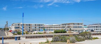 Oceanview 1 Bedroom Condo steps from the beach with pool!