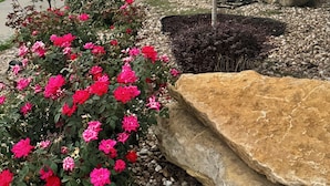 Exterior detail - Where the Missouri sky wakes up first.  Peaceful mornings you’ll never forget. (Warrensburg)