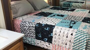 2 chambres, Wi-Fi, literie fournie
