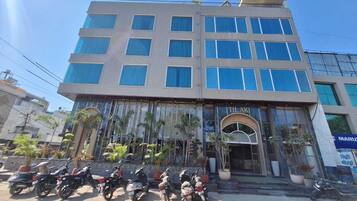 Voorkant van accommodatie