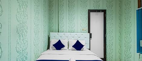 Executive tweepersoonskamer | Geluiddichte muren, een strijkplank/strijkijzer, gratis wifi, beddengoed