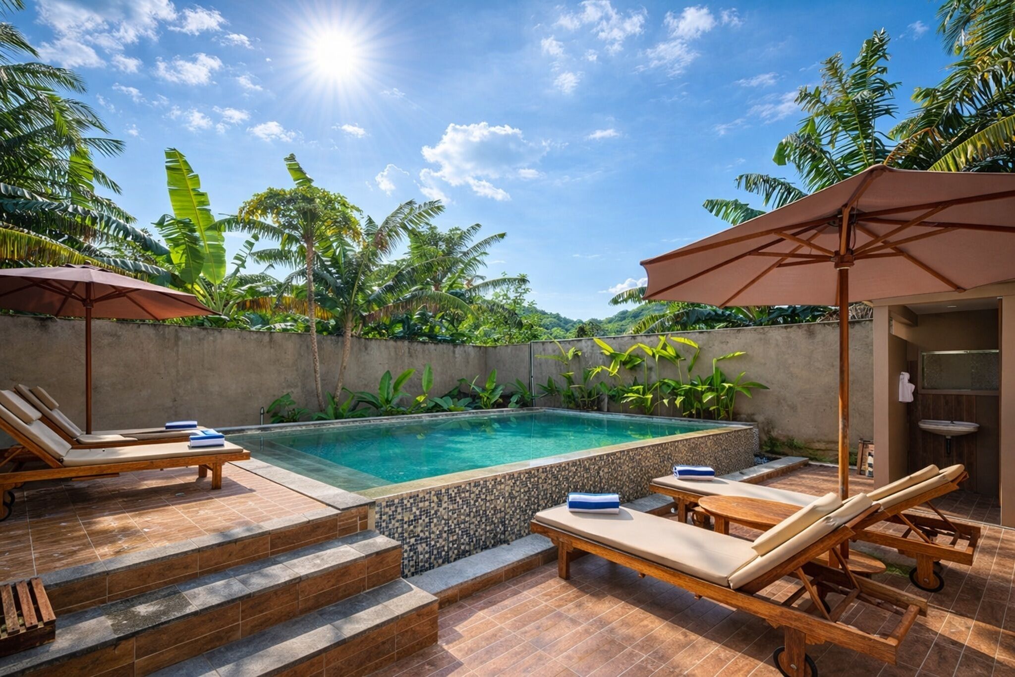 Outdoor pool