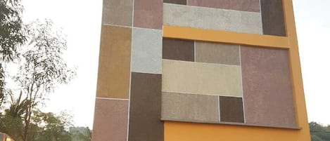 Façade de l’hébergement