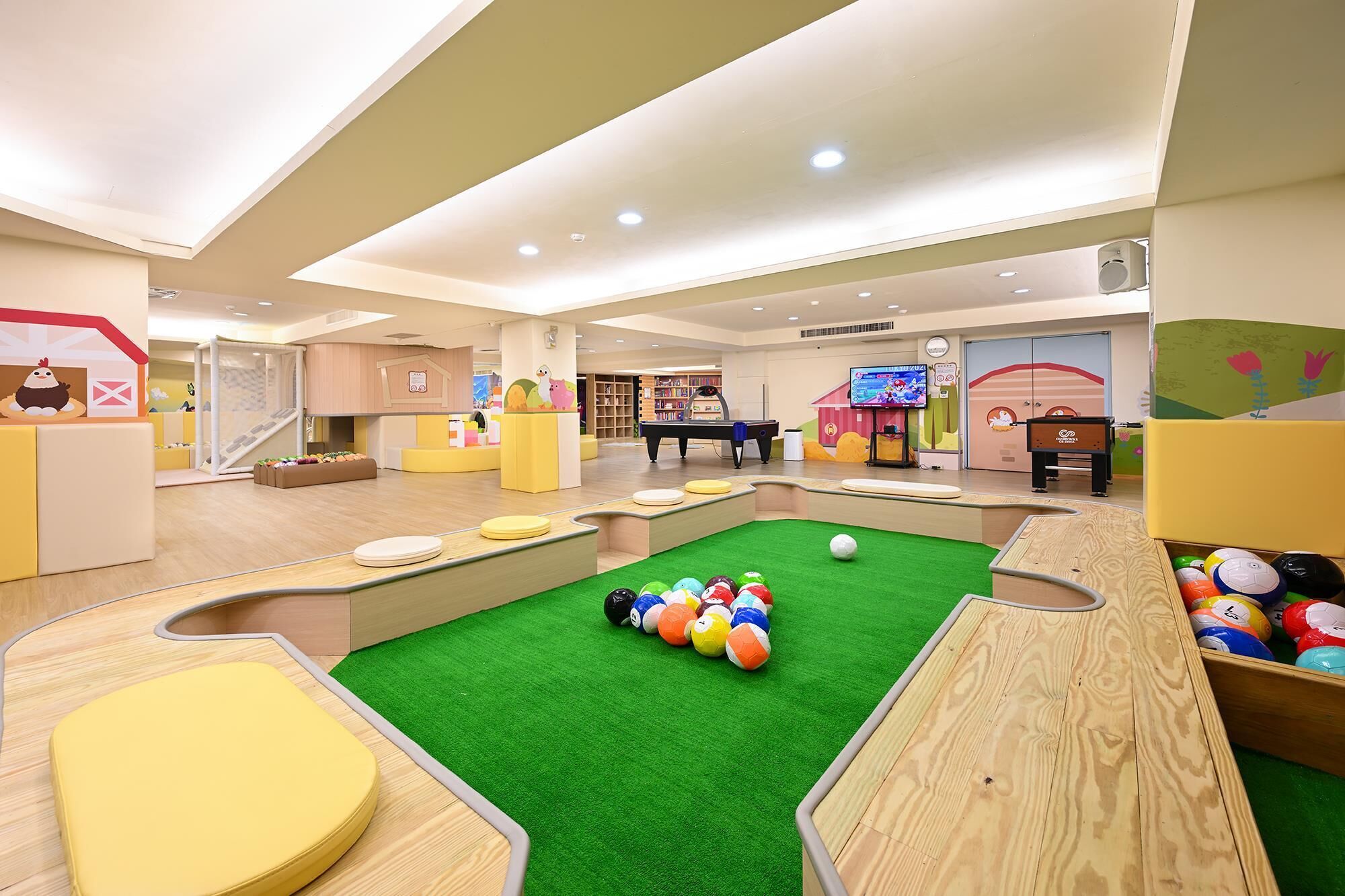 children’s play area – indoor
