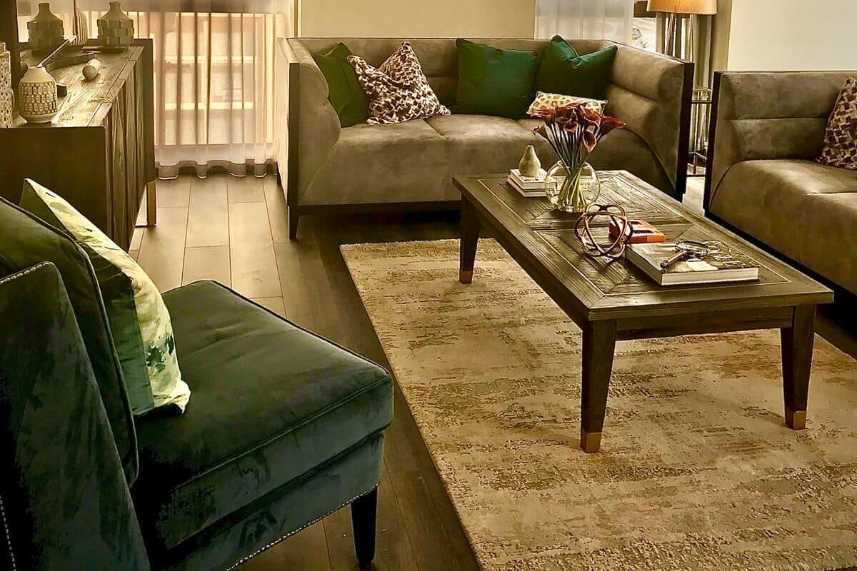 Deluxe appartement | Woonruimte | Een flatscreentelevisie