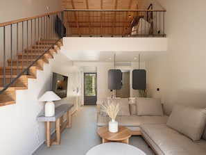 Deluxe Loft | Living area - Casa Dei Miracoli (Chania)