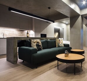 Living area - Urban Luxury homm Studio in Piraeus (Piraeus)
