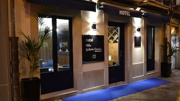 Voorkant van accommodatie