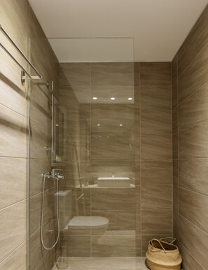 Apartment, 1 Schlafzimmer | Badezimmer | Dusche, kostenlose Toilettenartikel, Haartrockner, Handtücher