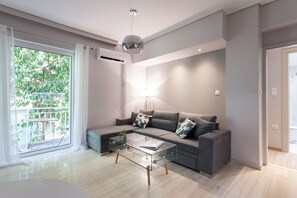 Living area - 56m² homm Koukaki Modern Apartment Ag. Nikolaou st (Athens)