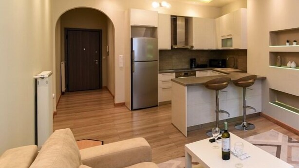 Apartment, 1 Bedroom | Living area