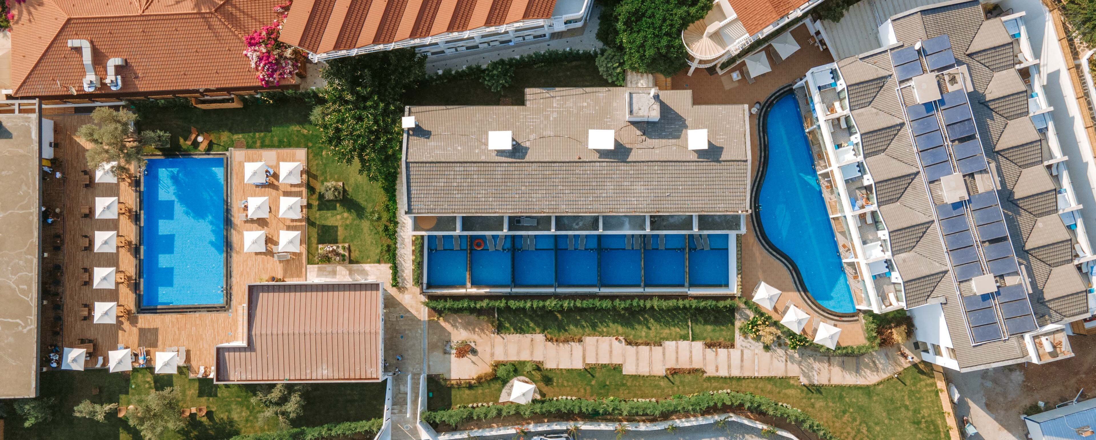 Fassade der Unterkunft