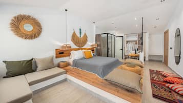 Luxe penthouse | 1 slaapkamer, een minibar, een kluis op de kamer