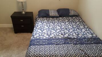 2 chambres, fer et planche Ă repasser, Wi-Fi, draps fournis