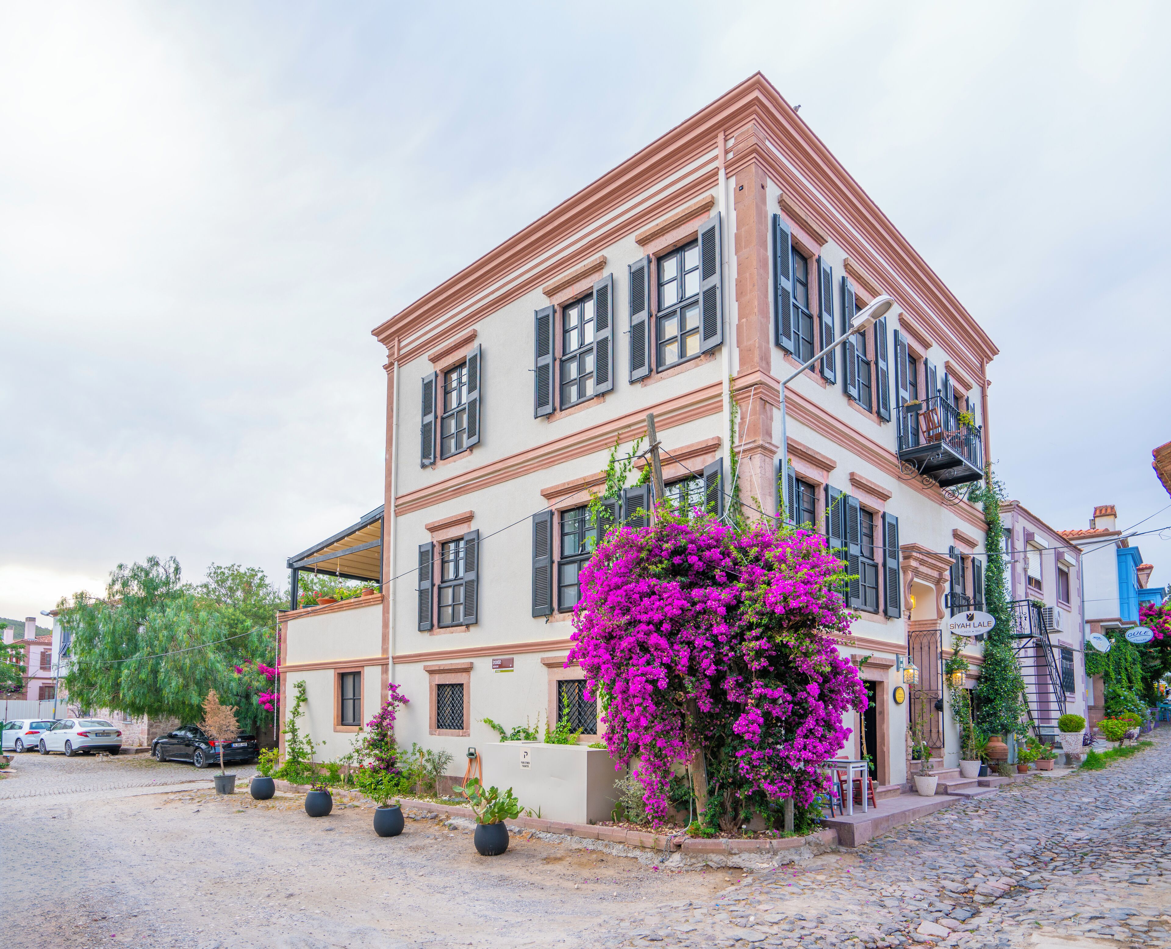 Fassade der Unterkunft