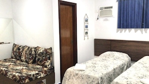 Quarto tradicional | Roupas de cama premium, frigobar, individualmente mobiliados