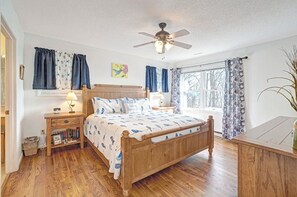 2 slaapkamers, een strijkplank/strijkijzer, gratis wifi, beddengoed