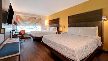 Room, 2 Queen Beds | Free WiFi, bed sheets