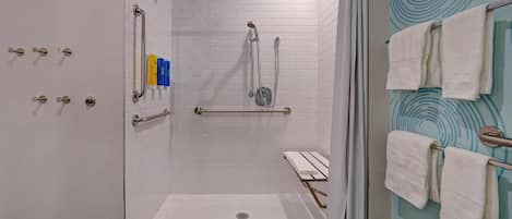 Dusche im Bad
