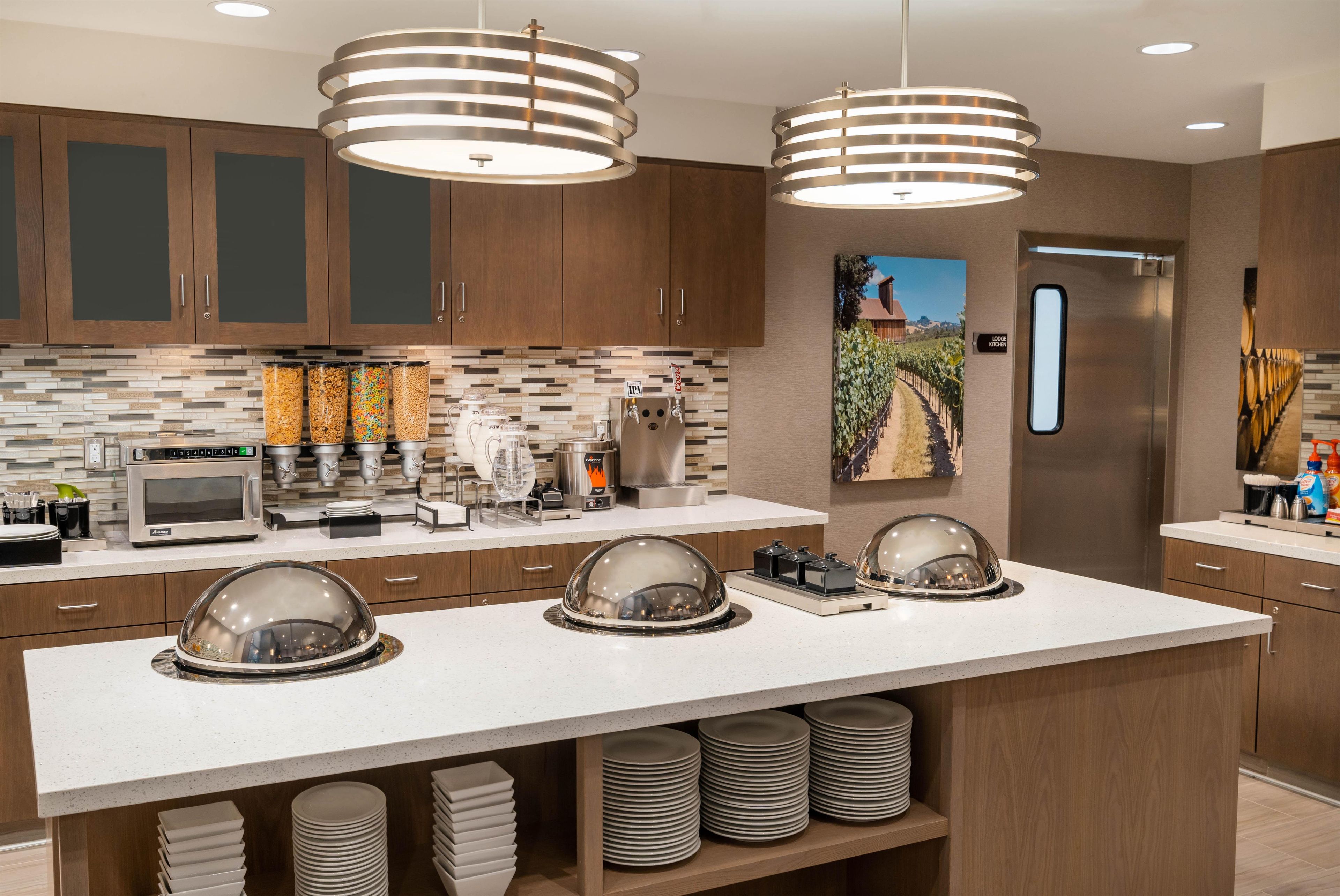 Breakfast area