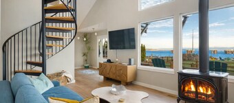 Beachfront Retreat with Hot Tub and Fire pit