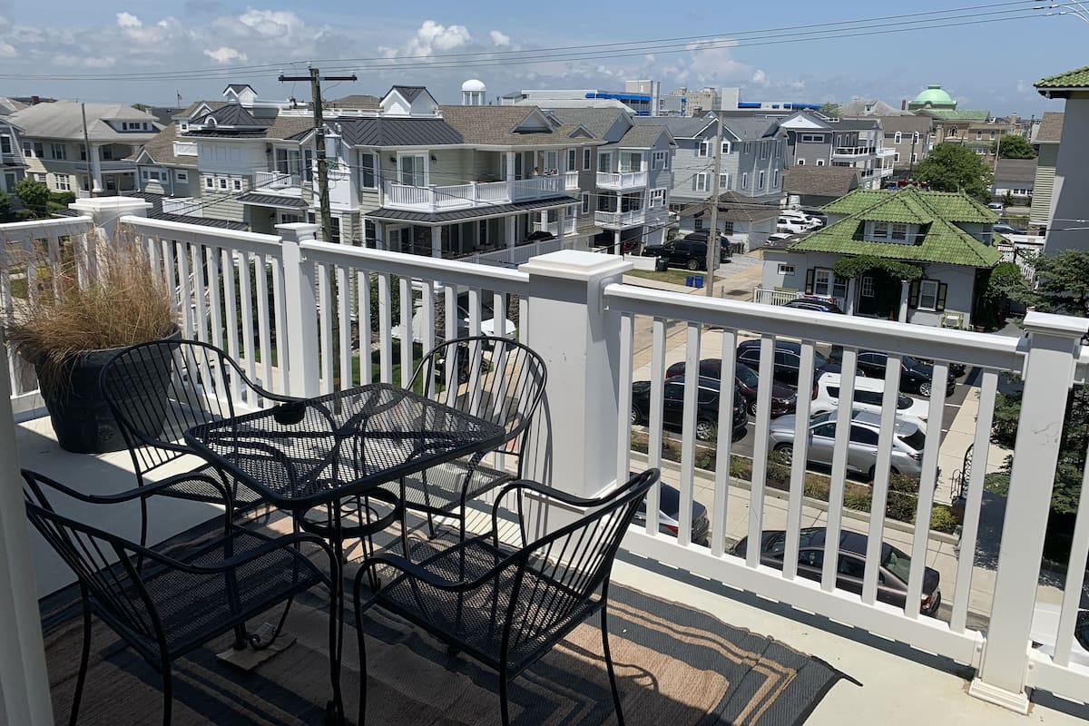 Chambre Double Standard pour 1 personne | Vue depuis le balcon