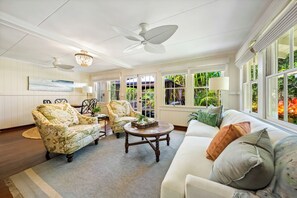 TV - Pretty Poipu Cottage near Baby Beach - AC & New Furnishings Throughout Home (Koloa)