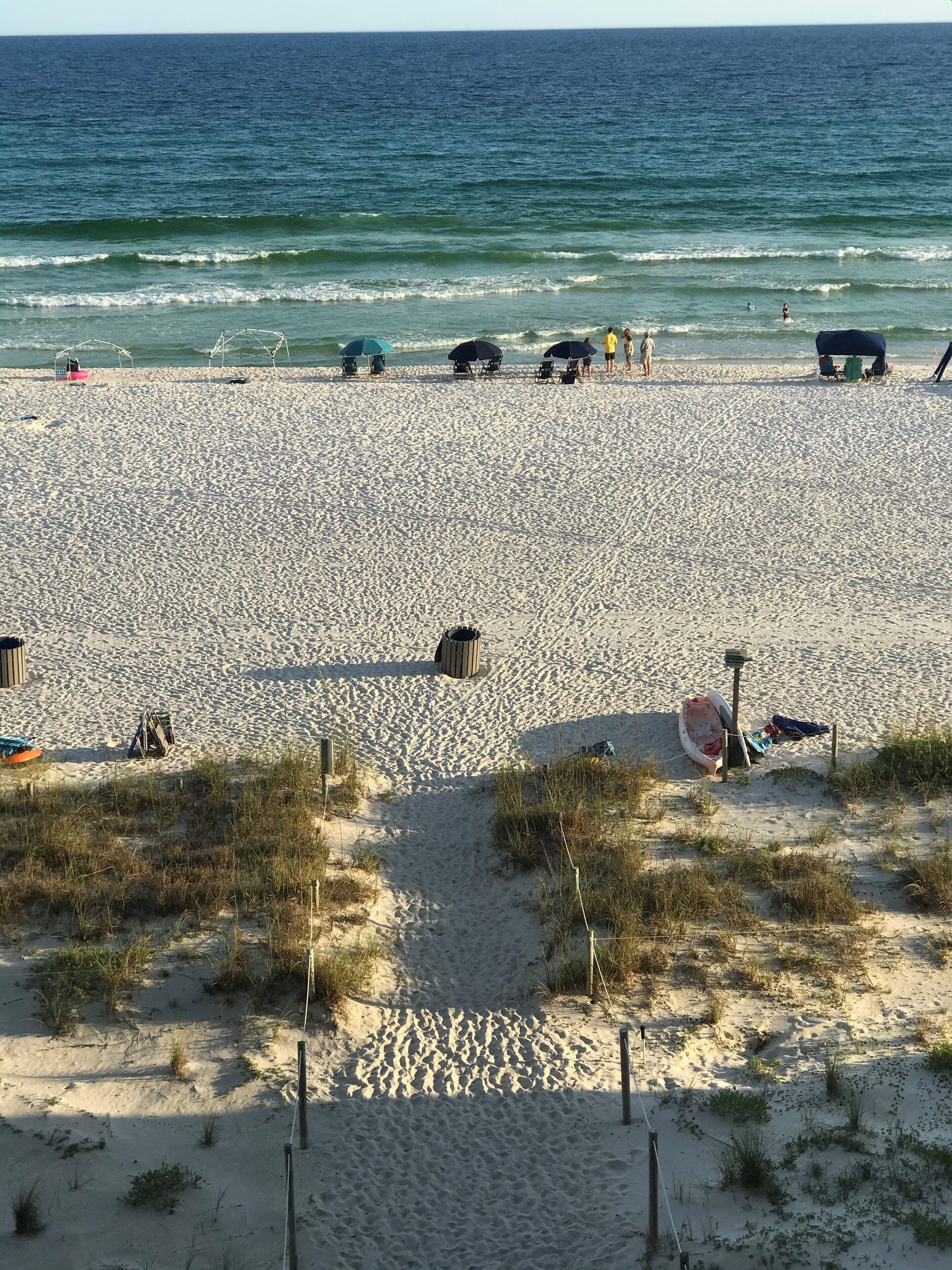 Am Strand, Strandtücher