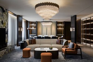 Ropa de cama de alta calidad, edredón y minibar