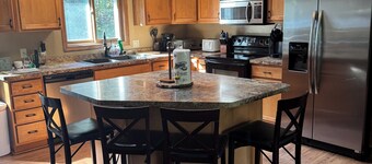 Spacious Private Waterfront Home