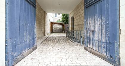 Architect-designed house in Tours center garden terrace, A/C, parking