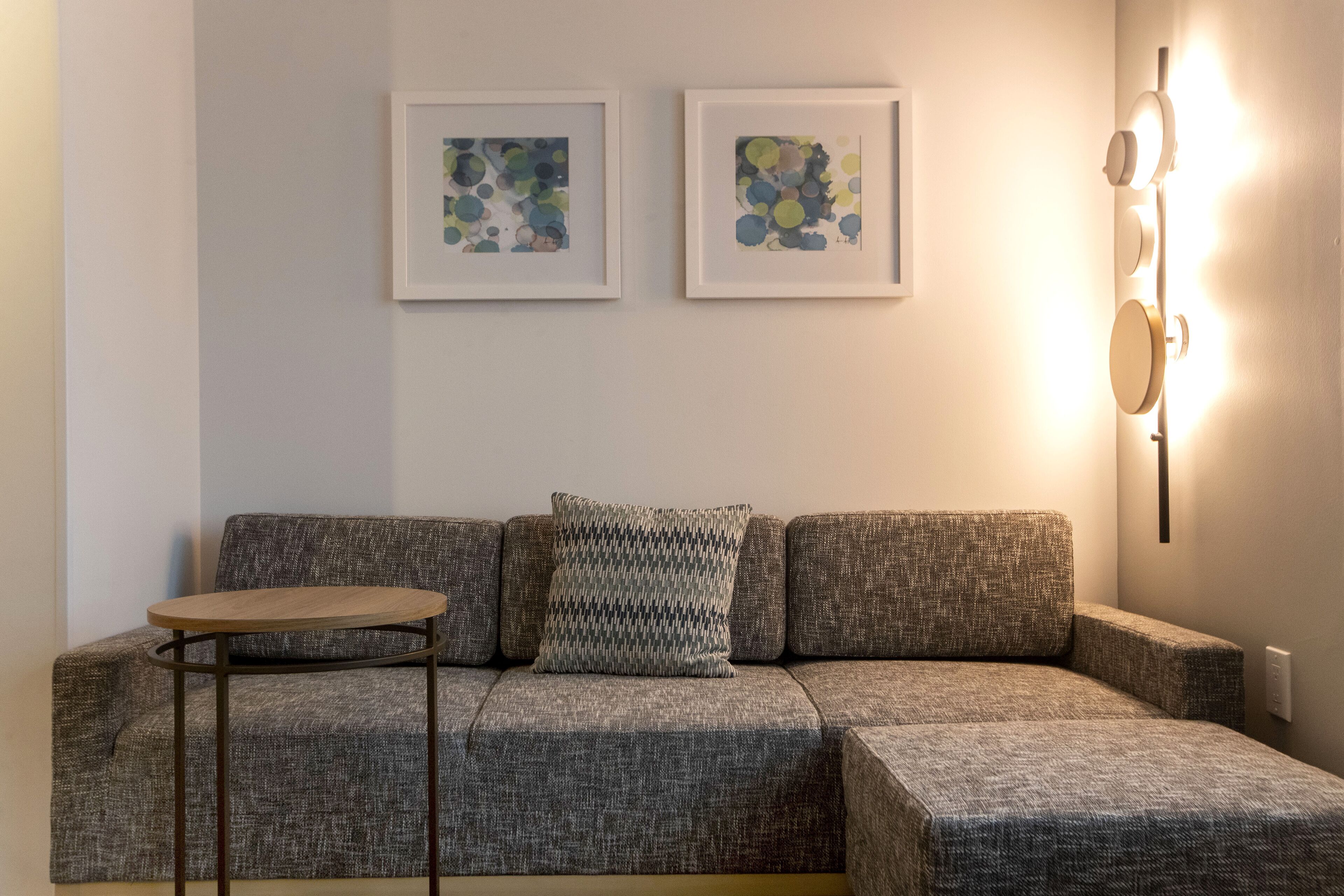 1 bedroom, individually furnished, desk, laptop workspace