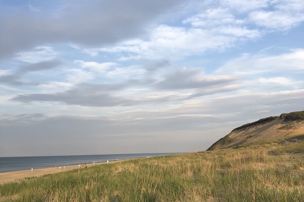Sun loungers, beach towels