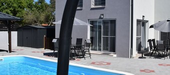 Villa Luna - with pool, jacuzzi,sauna infra red, fitnes, fun park, sea and lake
