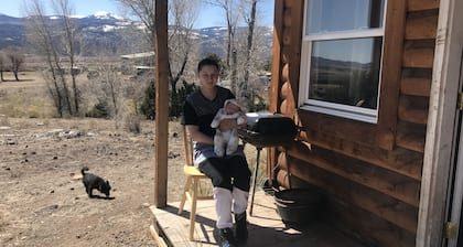 Cabin rental borders National Forest/Primitive Living Agua Ramon South Fork Colo