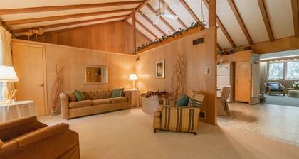 Relax, Recharge @ Stop 41 | Blue Spruce Cabin – Perfect Getaway