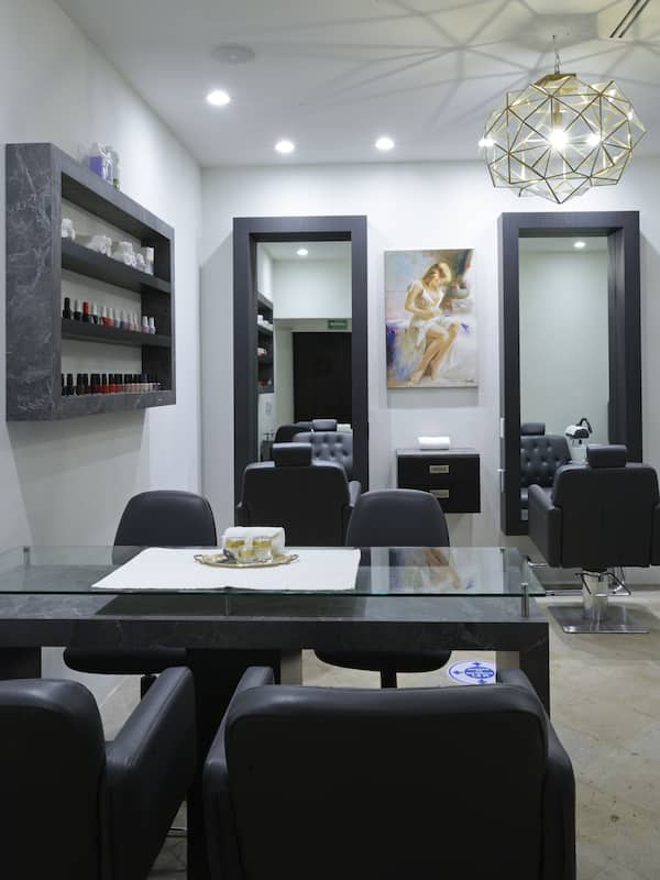 Steam room, body treatments, aromatherapy, hot stone massages
