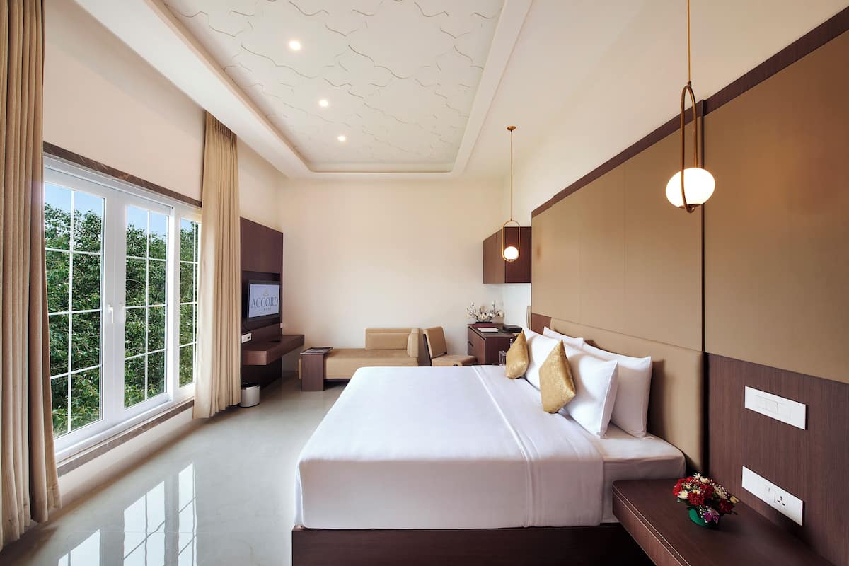 1 bilik tidur, cadar kapas Mesir, peralatan tempat tidur premium