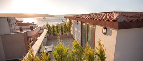 华丽客房, 露台, 海景 | 阳台景观