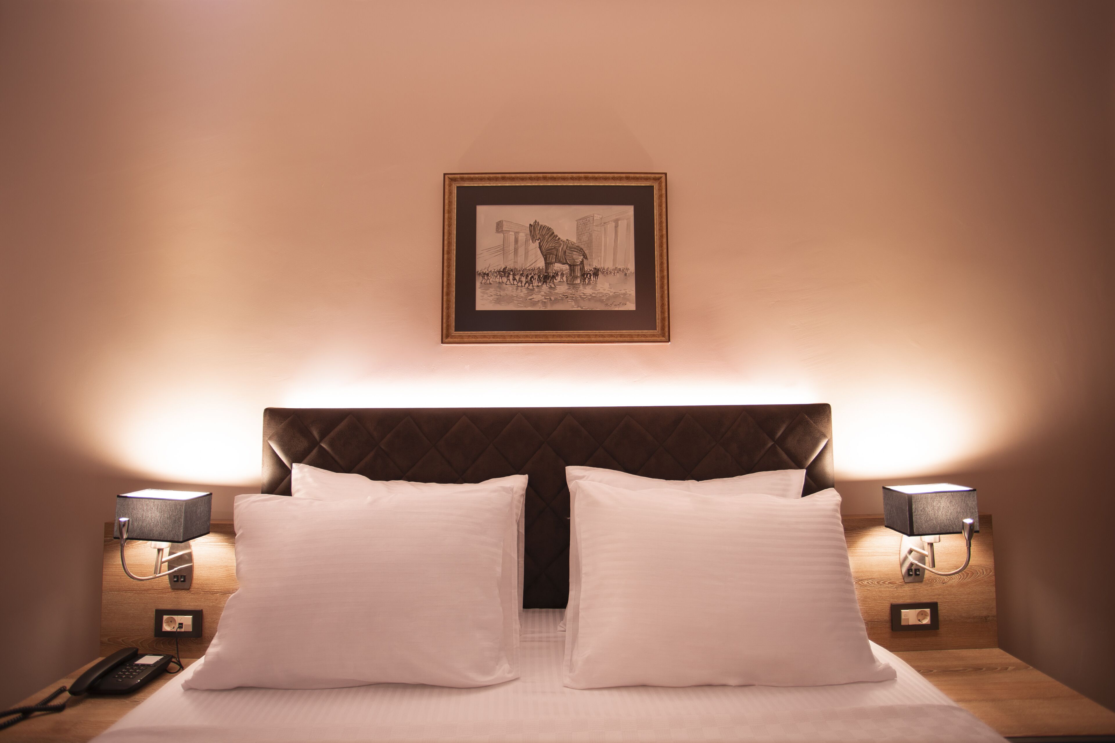 standard double room, city view | egyptian cotton sheets, premium bedding, memory-foam beds, free minibar