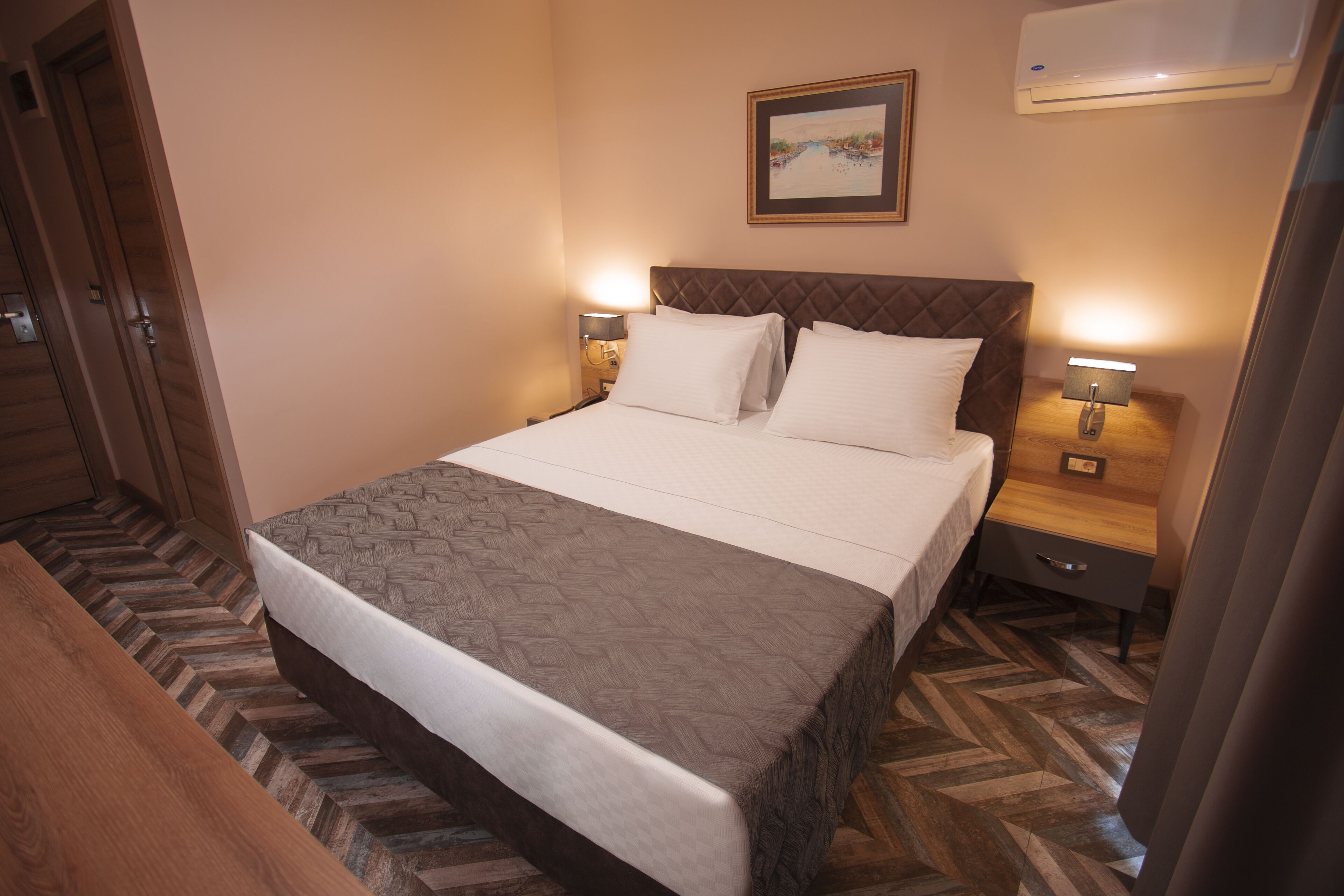 standard double room, city view | view from room