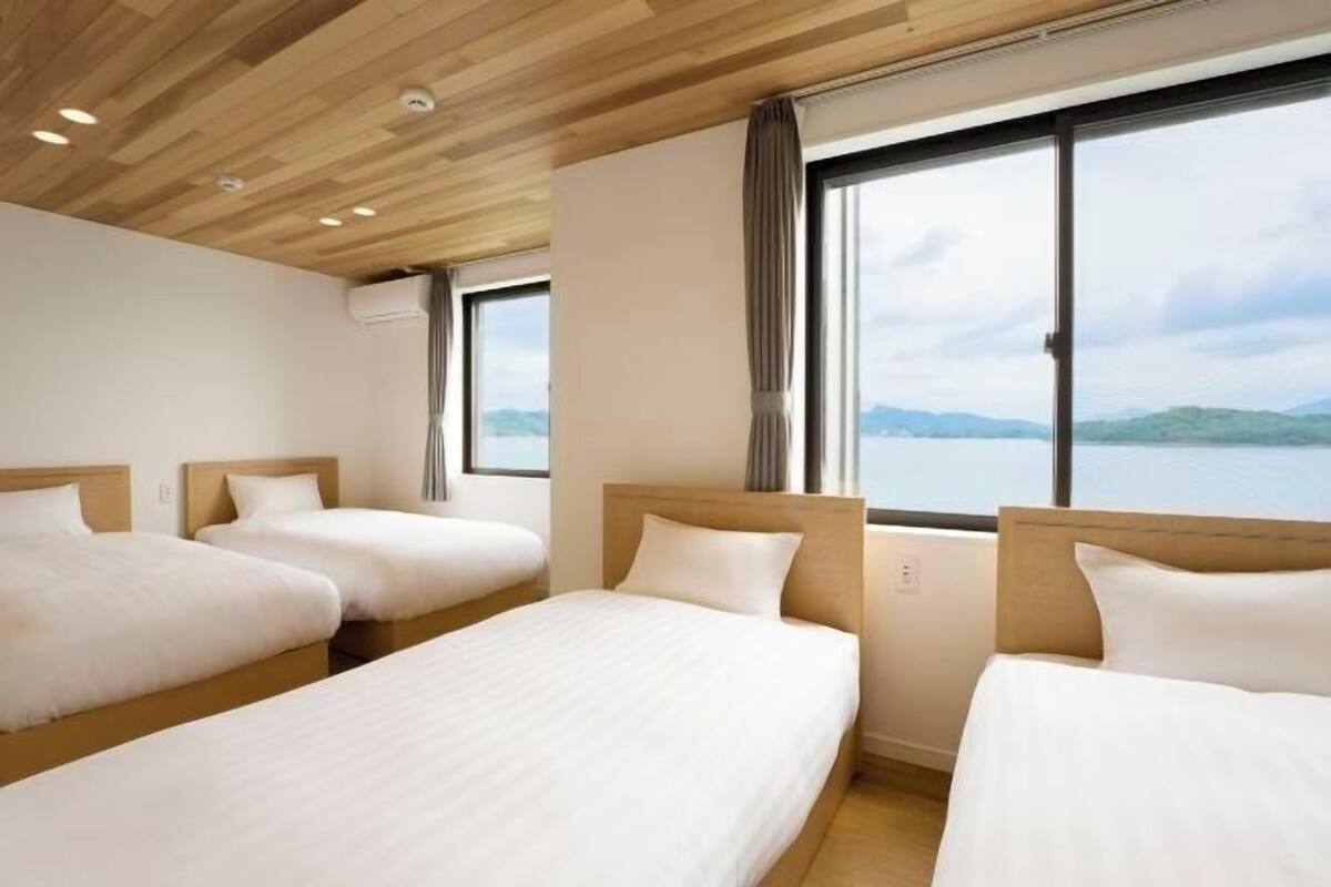 2 chambres, literie de qualité supérieure, couette en duvet d'oie