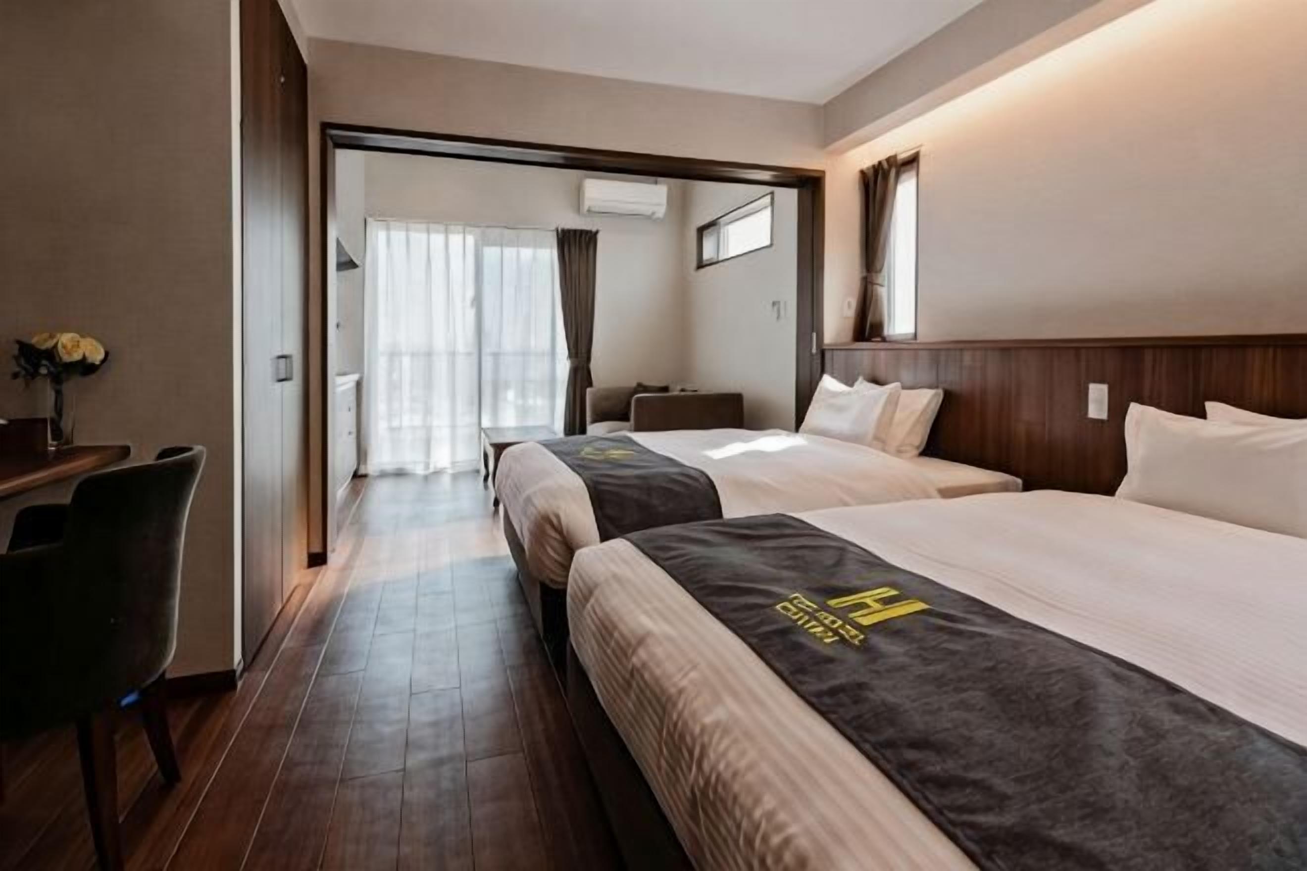 Down duvets, blackout curtains, free WiFi, bed sheets