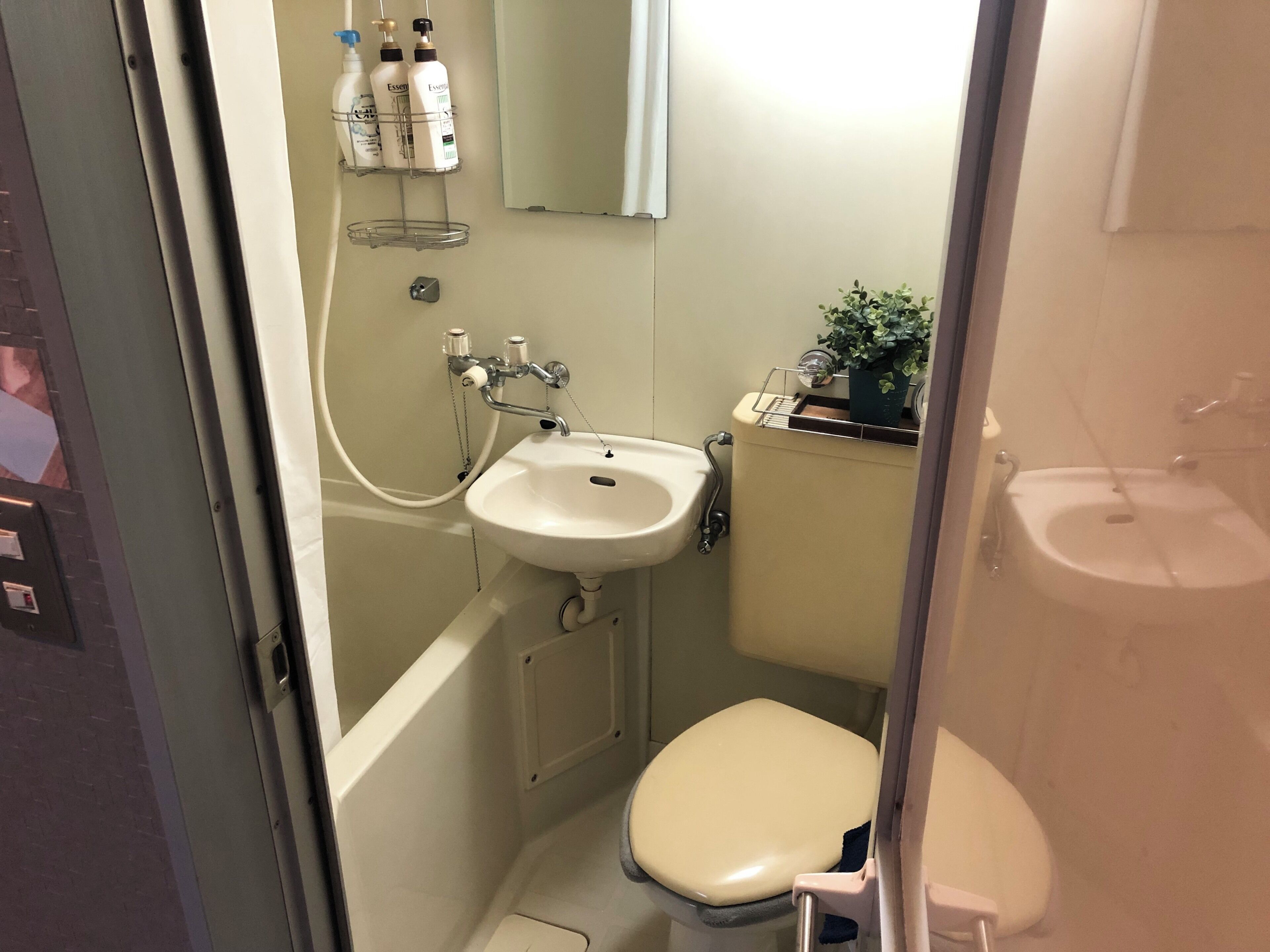 208 | Bathroom | Combined shower/tub, hair dryer, slippers, towels