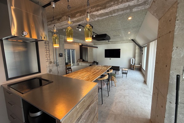 Basic Penthouse | Living area | Flat-screen TV