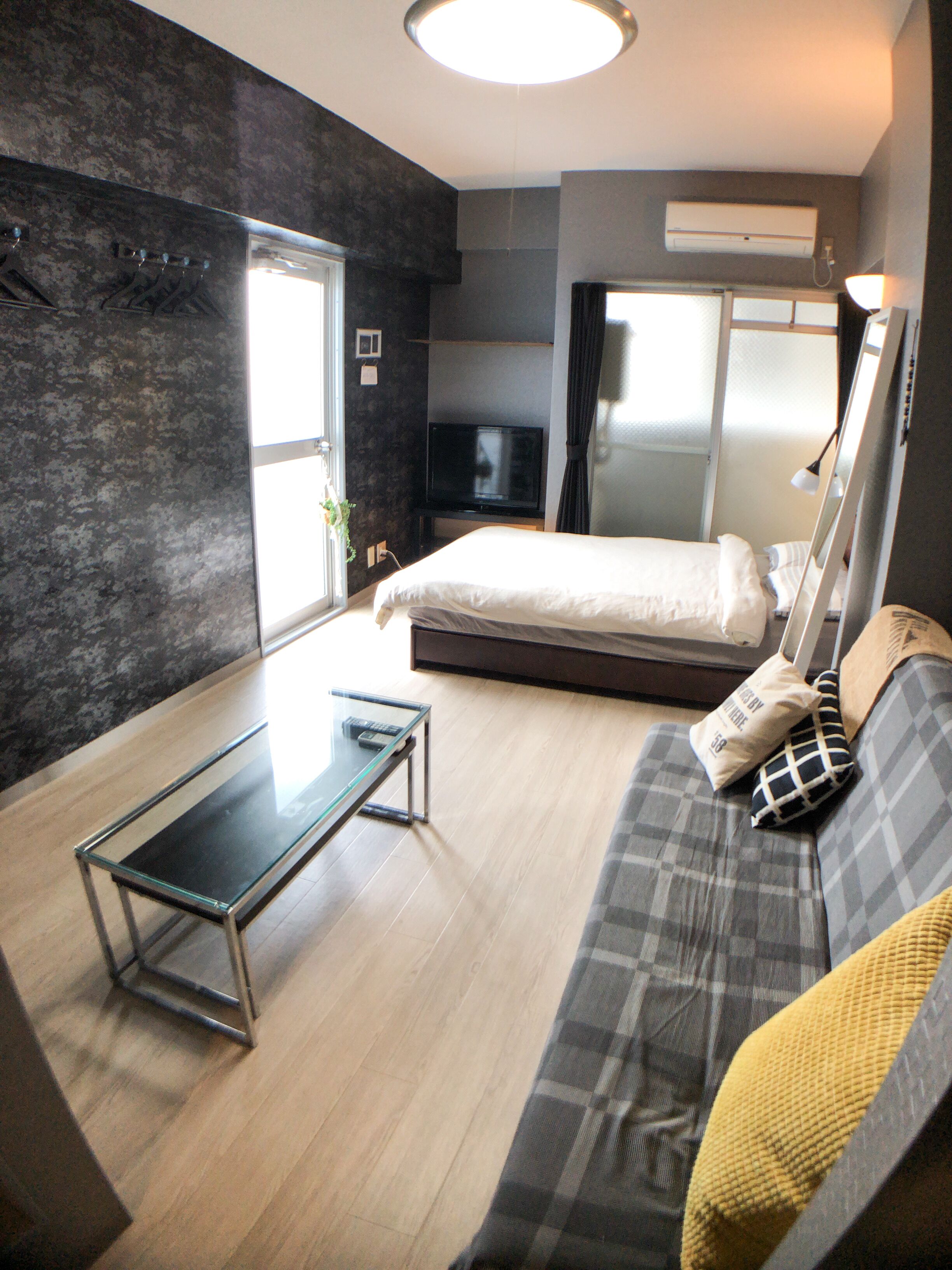 อพาร์ทเมนท์ (208) | ห้องพักตกแต่งอย่างมีเอกลักษณ์